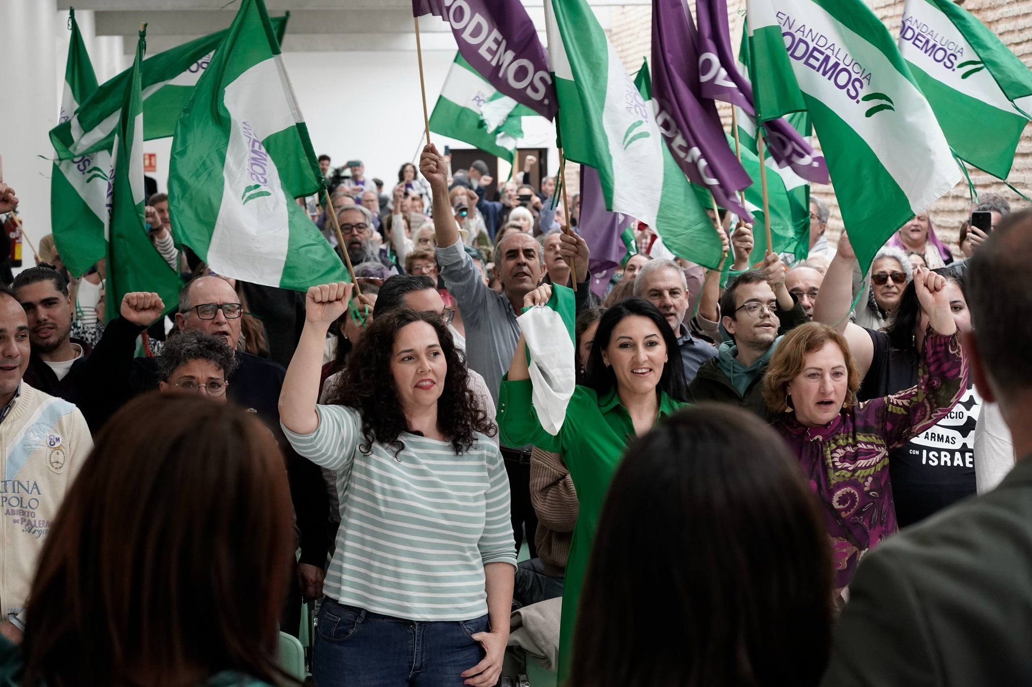 Un acto de Podemos Andalucía, el pasado mes de marzo. - 