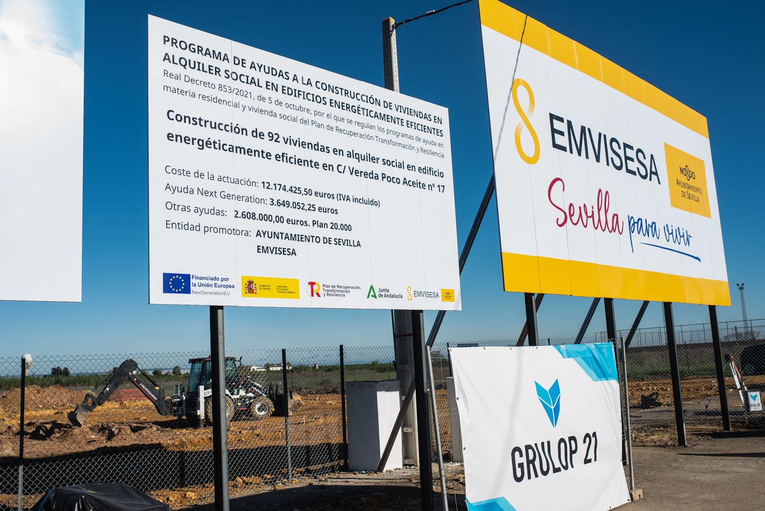 Sevilla tendrá 190 nuevas VPO con zonas verdes junto a la Avenida de Andalucía