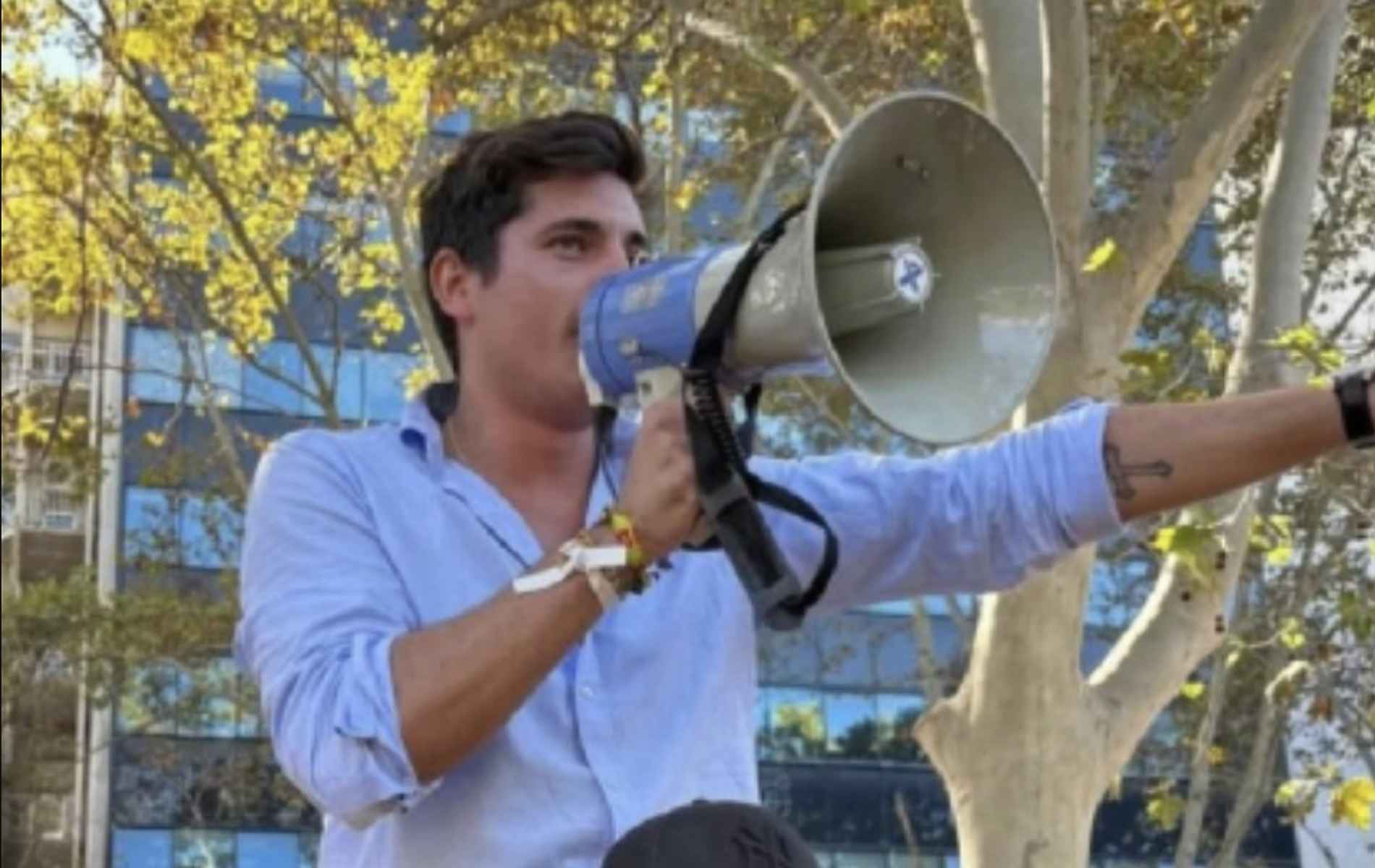 El activista de ultraderecha Vito Quiles. - 
