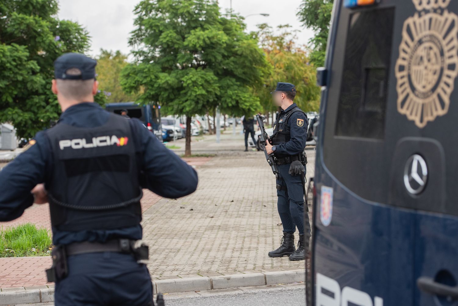 Cinco policías nacionales, acusados de narcotráfico en Linares