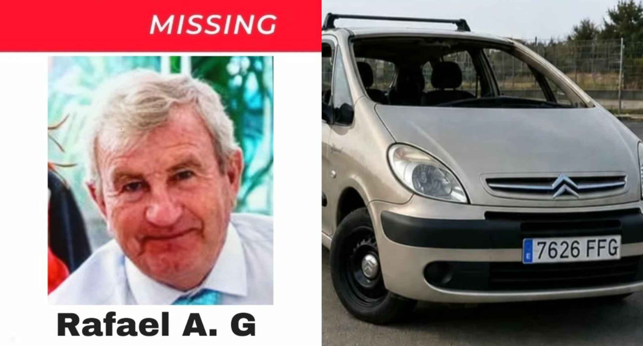 Sin noticias de Rafael, el hombre de 79 años desaparecido el domingo en El Puerto