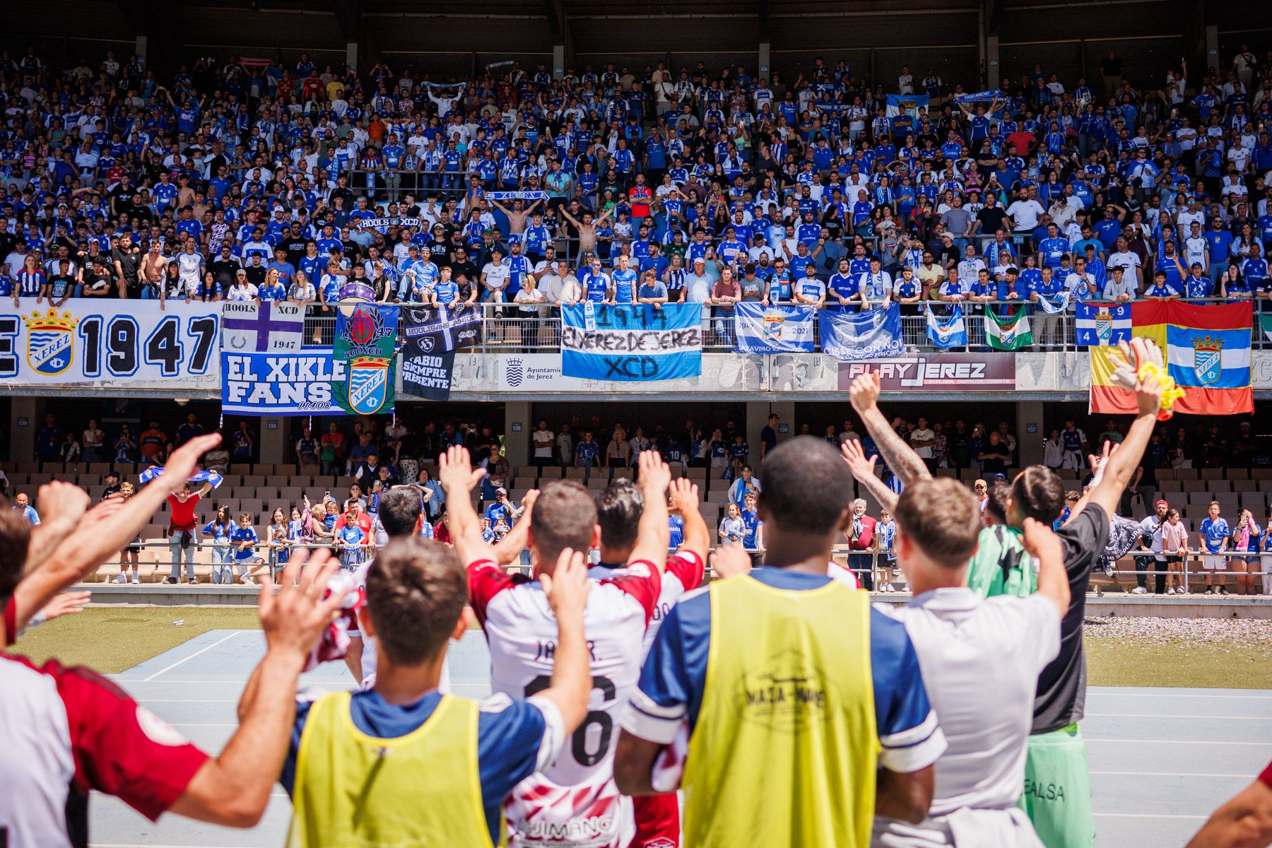 Antiviolencia multa al Xerez CD por la pirotecnia en uno de los fondos