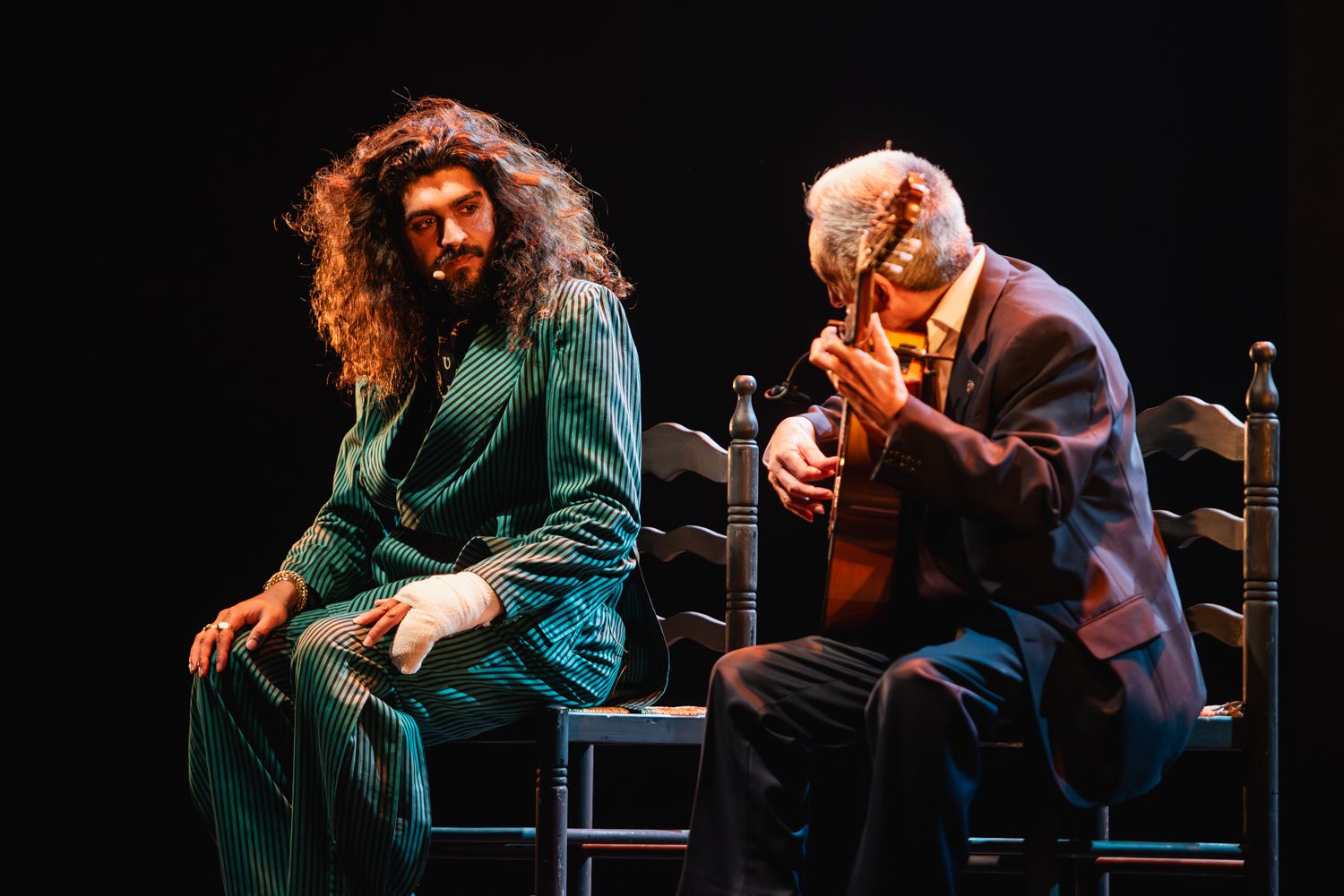 Las imágenes de la actuación de Israel Fernández y Antonio el Relojero en la Bienal de Flamenco de Sevilla 2024 - MAURI BUHIGAS Las imágenes de la actuación de Israel Fernández y Antonio el Relojero en la Bienal de Flamenco de Sevilla 2024