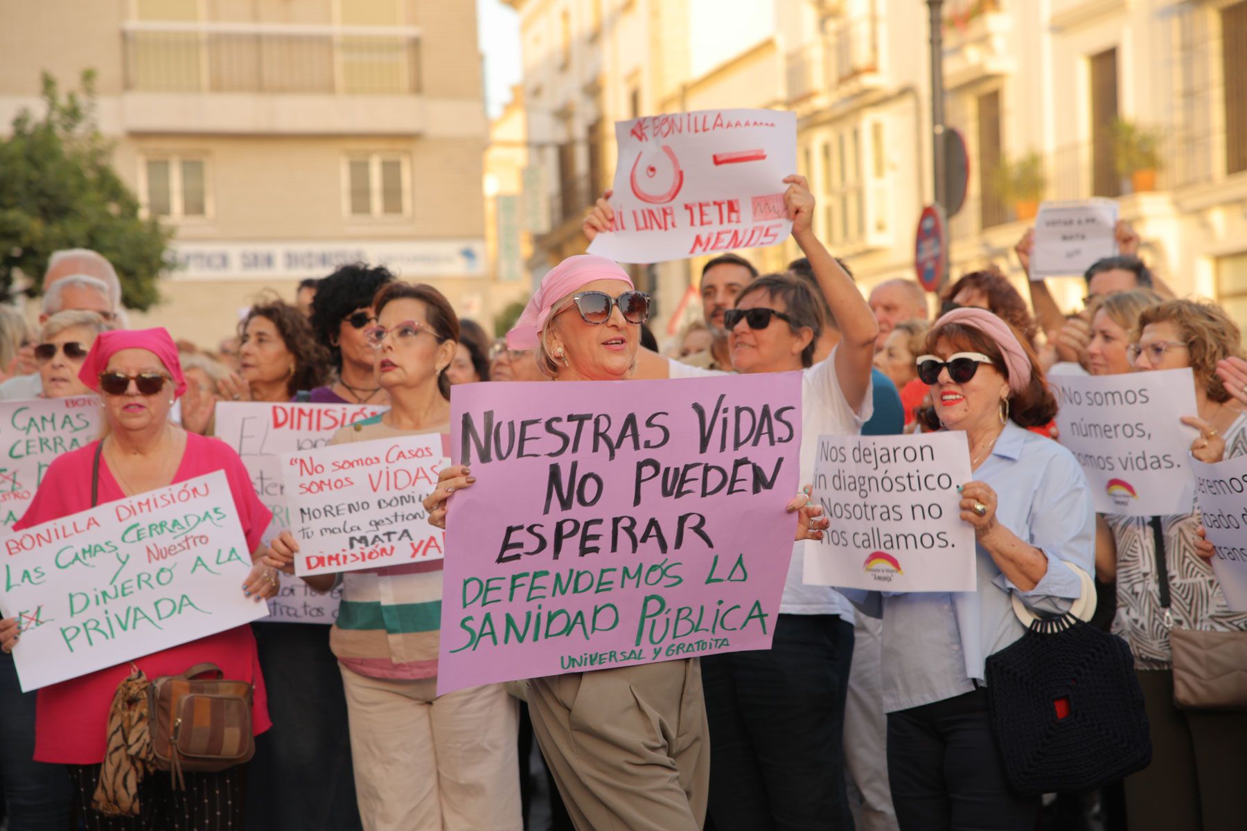 Concentración en Jerez por los cribados. - JUAN CARLOS TORO