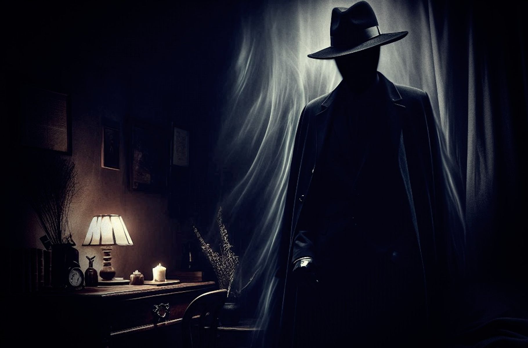 Hombre del sombrero. - 