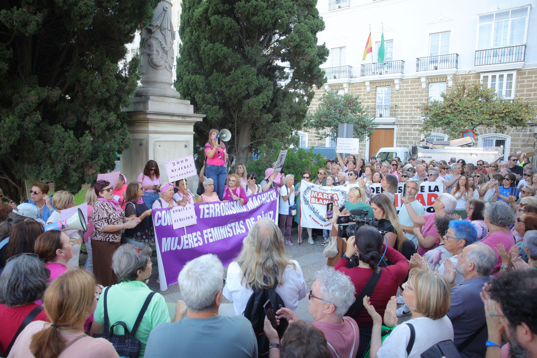 Una concentración por los cribados. - JUAN CARLOS TORO