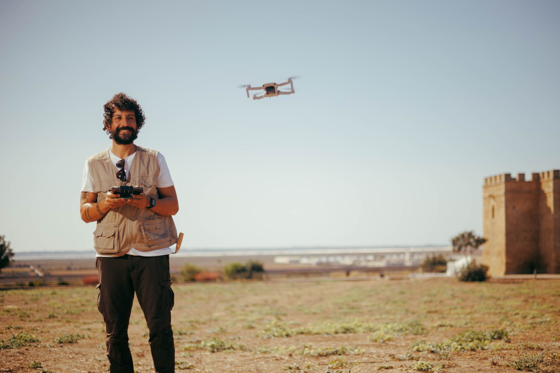 El arqueólogo pionero en usar drones para excavar Pompeya, en Doña Blanca gracias a la UE y la UCA
