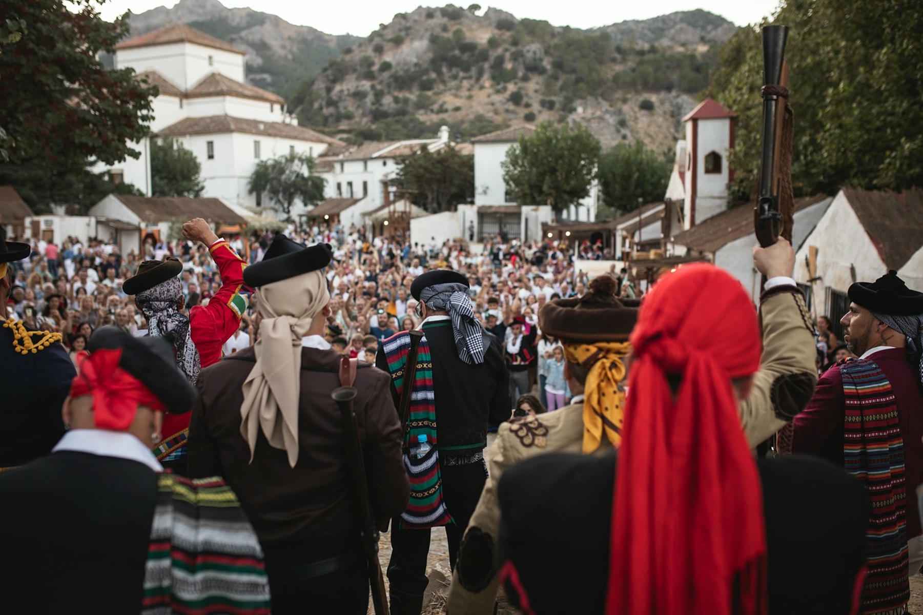 Los bandoleros `tomaron` Grazalema el fin de semana.