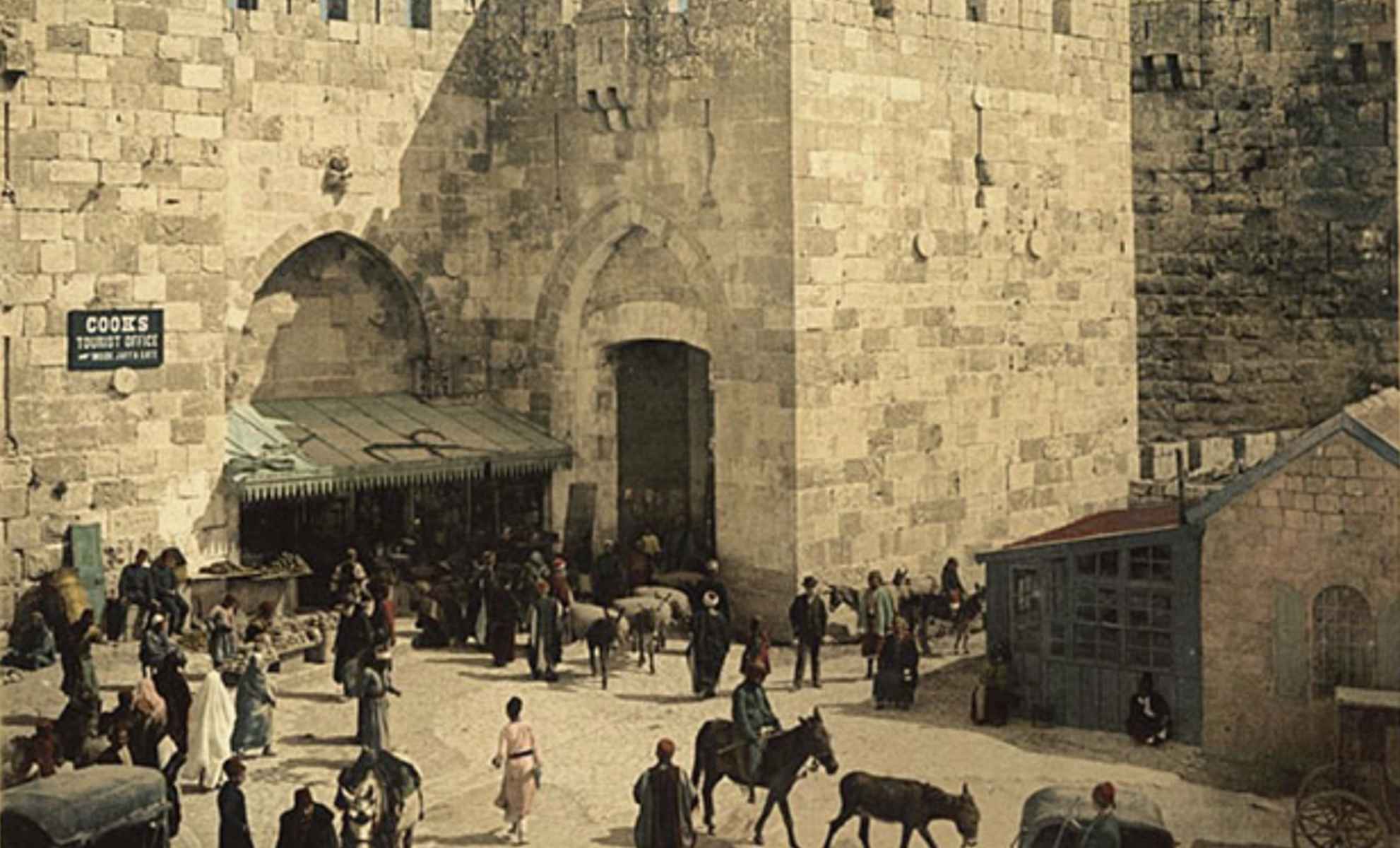 Imagen de Palestina tras la Primera Guerra Mundial. - 