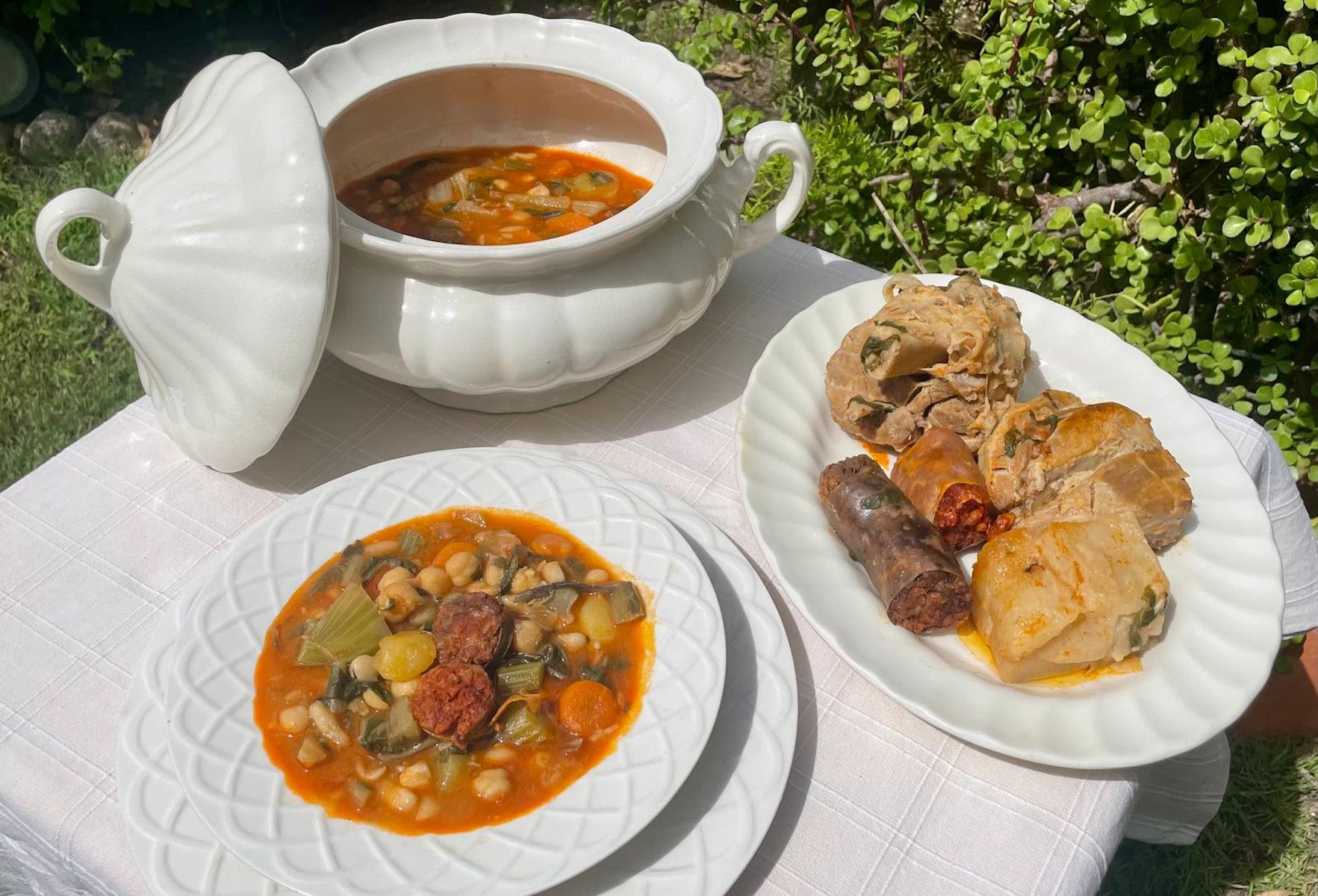 Una berza de acelga y apio como se cocina en Jerez: 