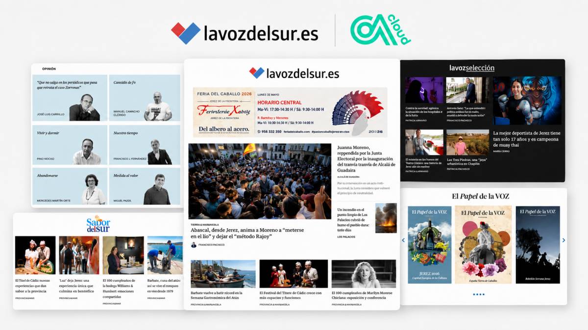 lavozdelsur.es renueva su oferta digital: nuevos diseños y formatos, y una experiencia más rápida y más segura