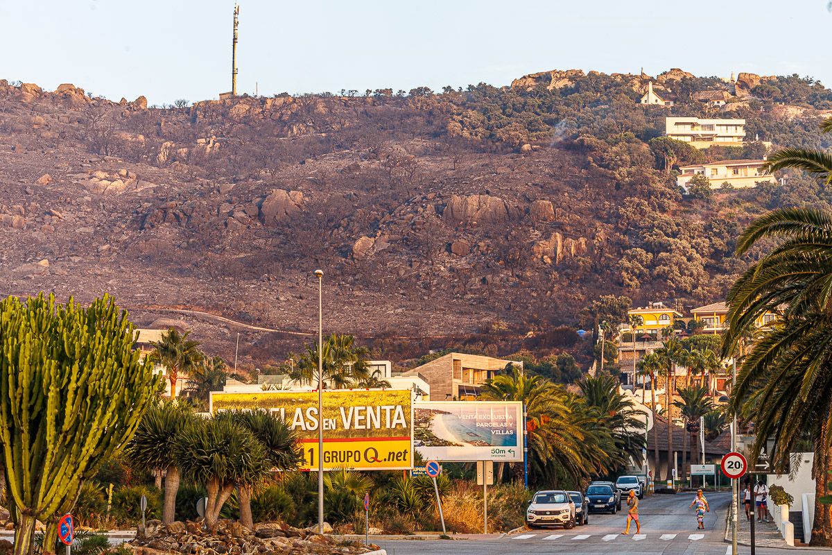 Situación de Atlanterra después del fuego. - JUAN CARLOS TORO