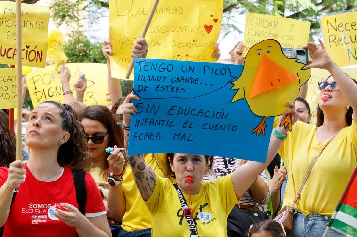 Huelga histórica en España en la Educación Infantil de 0 a 3 años: solo 258 trabajadores la secundan en Andalucía