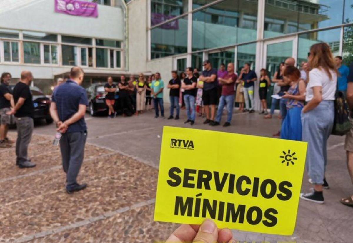 Los trabajadores de Canal Sur irán a la huelga el día del último debate electoral