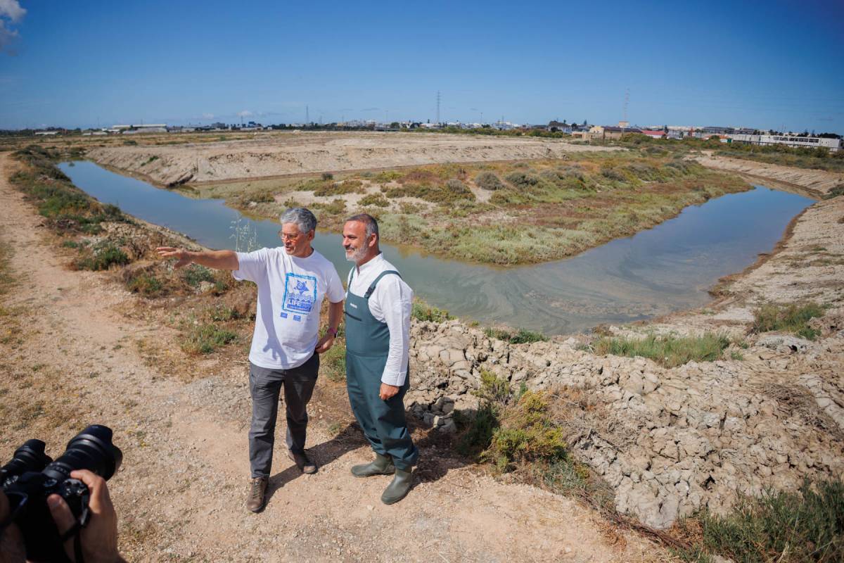 El sueño de Ángel León se hace realidad: una salina recuperada y abierta al público en la Bahía de Cádiz 