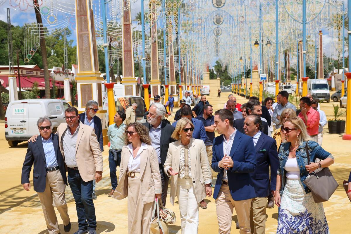 Alcaldesa Pelayo Presentación Feria Jerez 2026