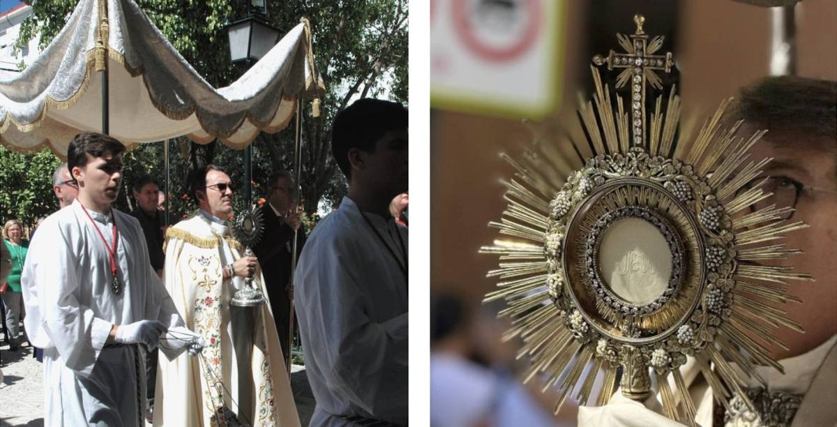 Suspendidas dos procesiones eucarísticas en Sevilla por el mal tiempo previsto para el domingo