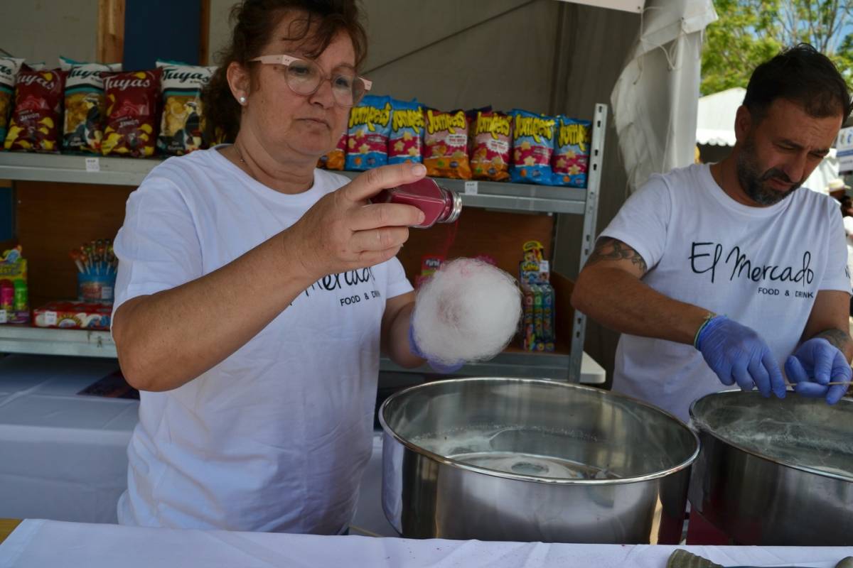 Elaboración del trampantojo `Atún de Feria` en Conil.