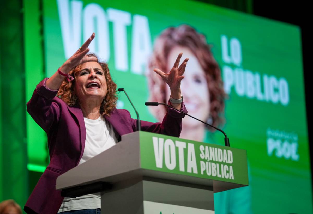 Mitin Pedro Sánchez y María Jesús Montero La Linea de la Concepción - José María Reyna Mitin Pedro Sánchez y María Jesús Montero La Linea de la Concepción