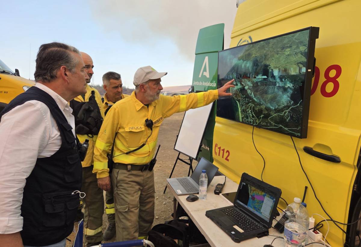El jefe del Infoca en la provincia de Cádiz se jubila tras 39 años de lucha contra los incendios forestales