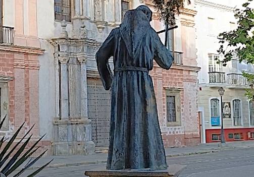 Monumento Beato Diego, vista posterior.