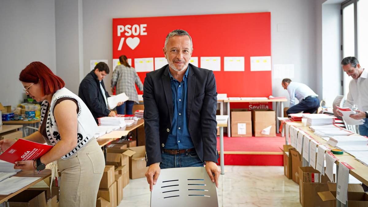 En las 'tripas' de la campaña del PSOE con Rafael Recio: 