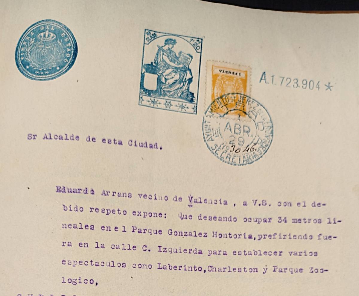 Documento que alude a baile de Charleston en la feria de 1929 - Documento que alude a baile de Charleston en la feria de 1929