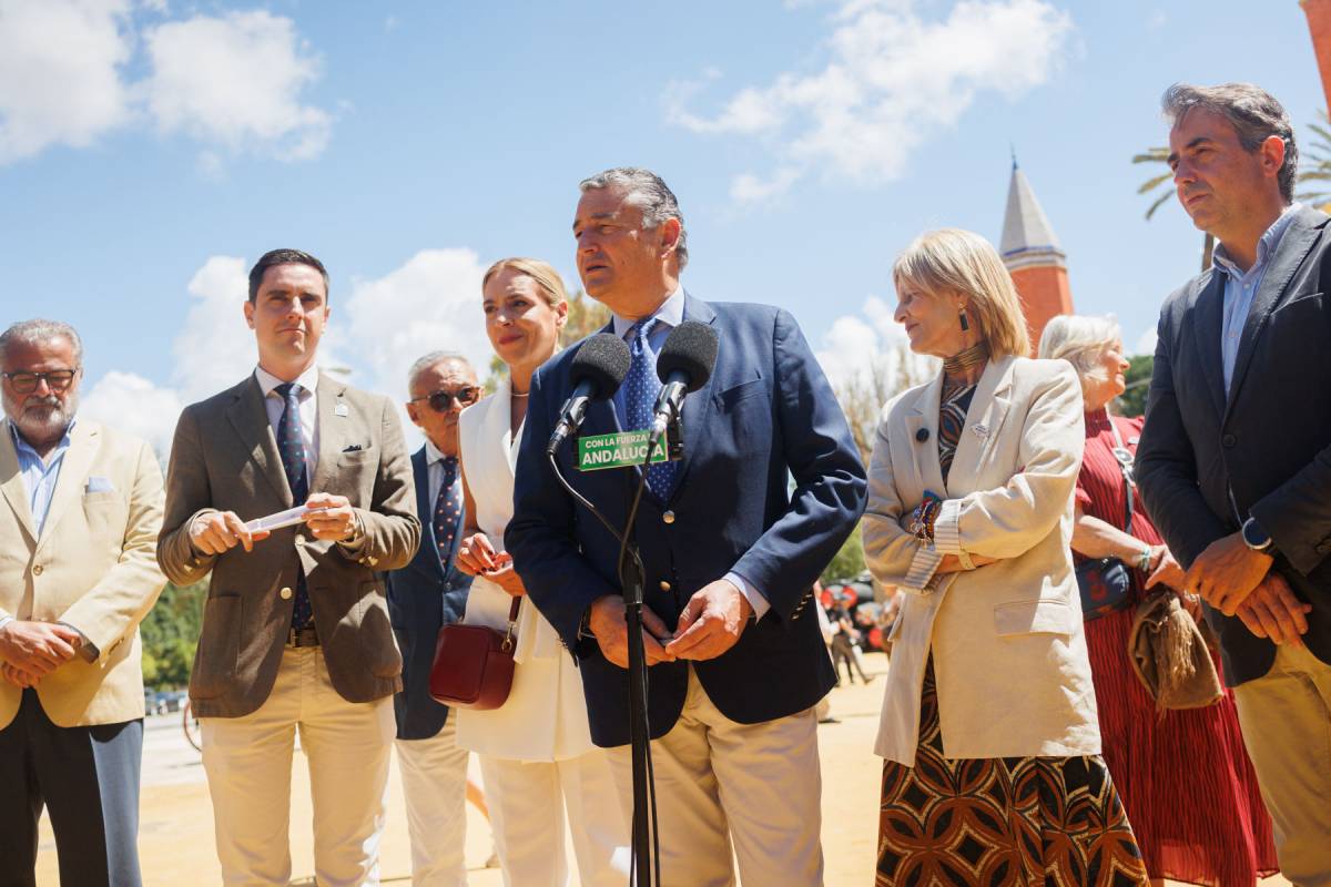 ANTONIO SANZ FERIA DE JEREZ 2026 ELECCIONES - MANU GARCIA ANTONIO SANZ FERIA DE JEREZ 2026 ELECCIONES