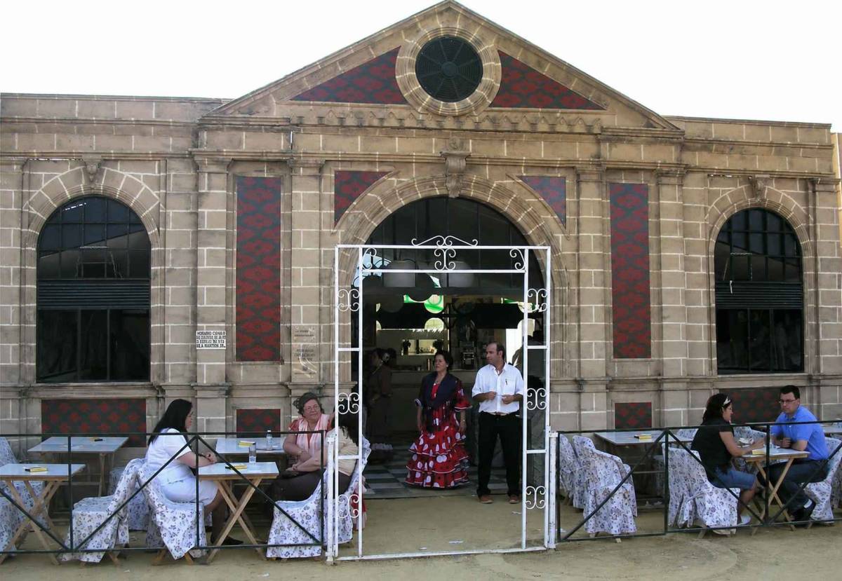 Las increíbles portadas de las casetas de la Feria de Jerez que se han ido perdiendo con el paso del tiempo