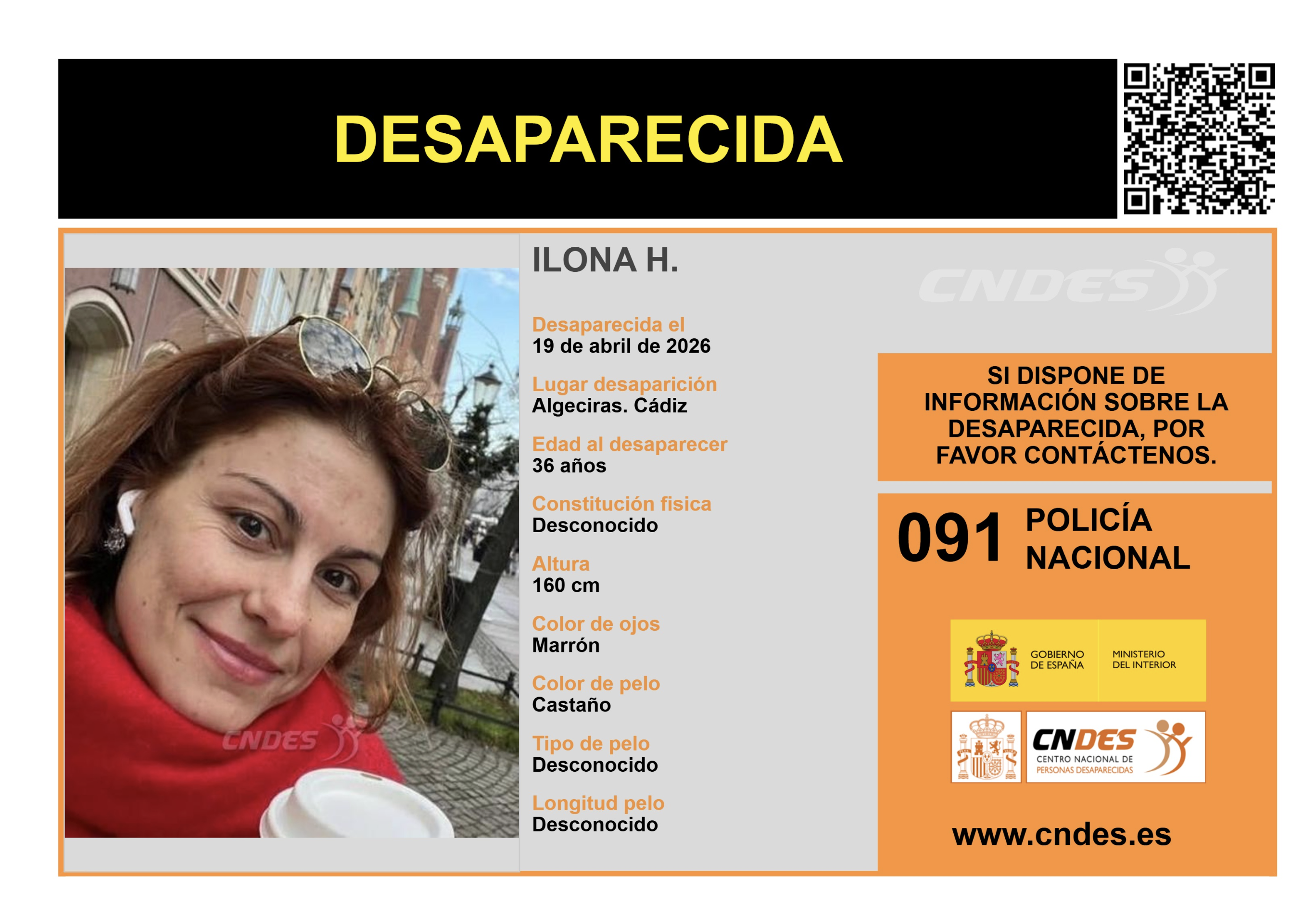 Cartel difundido por el CNDS.
