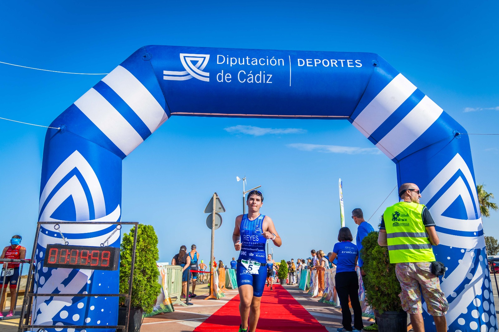 Una carrera de atletismo en la provincia de Cádiz.