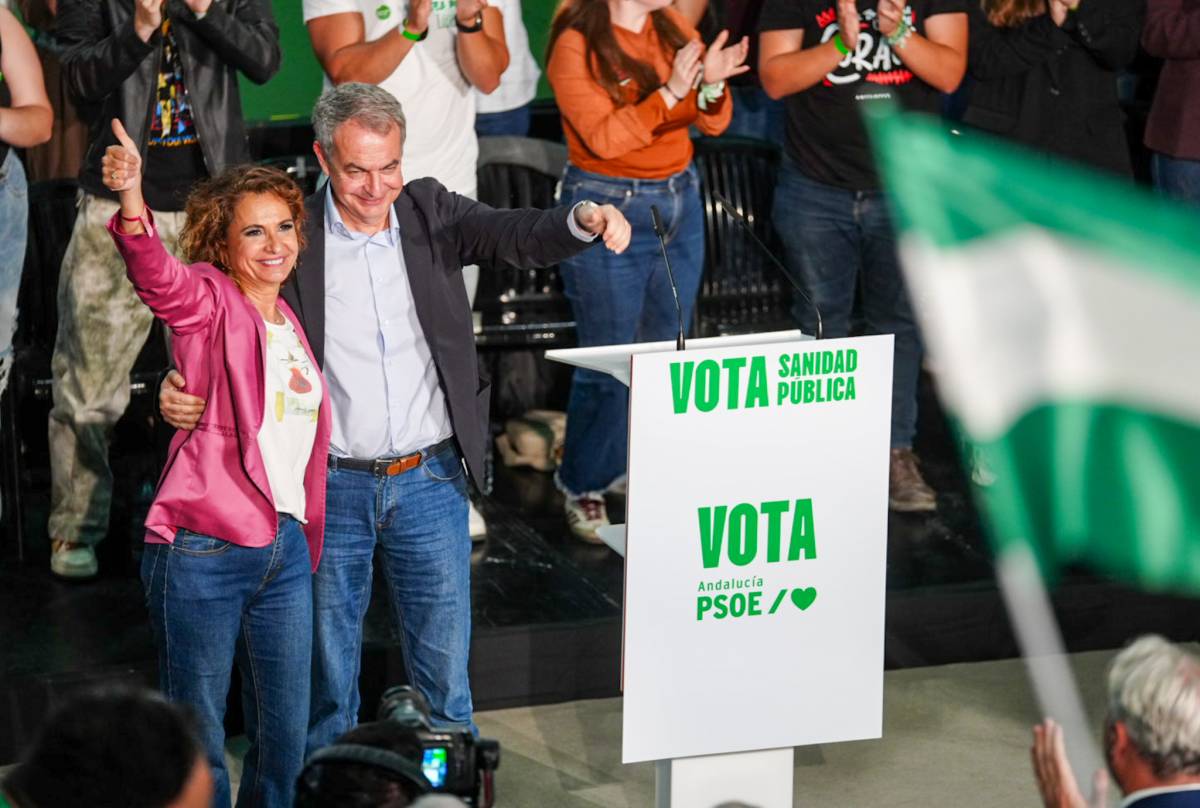 El PSOE se apoya en la leyenda de Zapatero y en las letras sin censura del Carnaval para pedir 