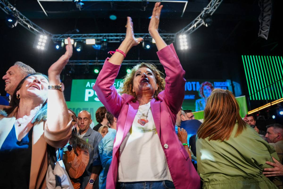 Mitin PSOE Cádiz Zapatero y Montero - José María Reyna Mitin PSOE Cádiz Zapatero y Montero