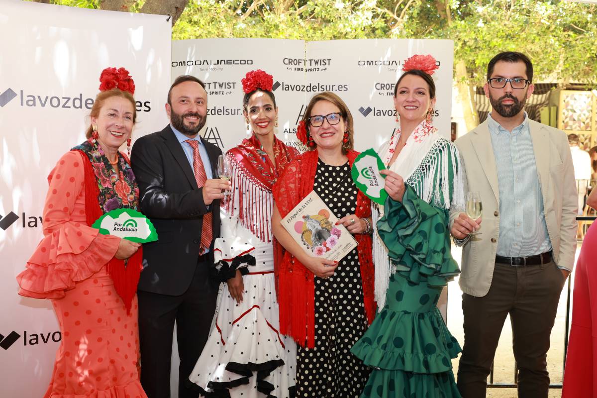 Jueves de Feria en la caseta de lavozdelsur.es 