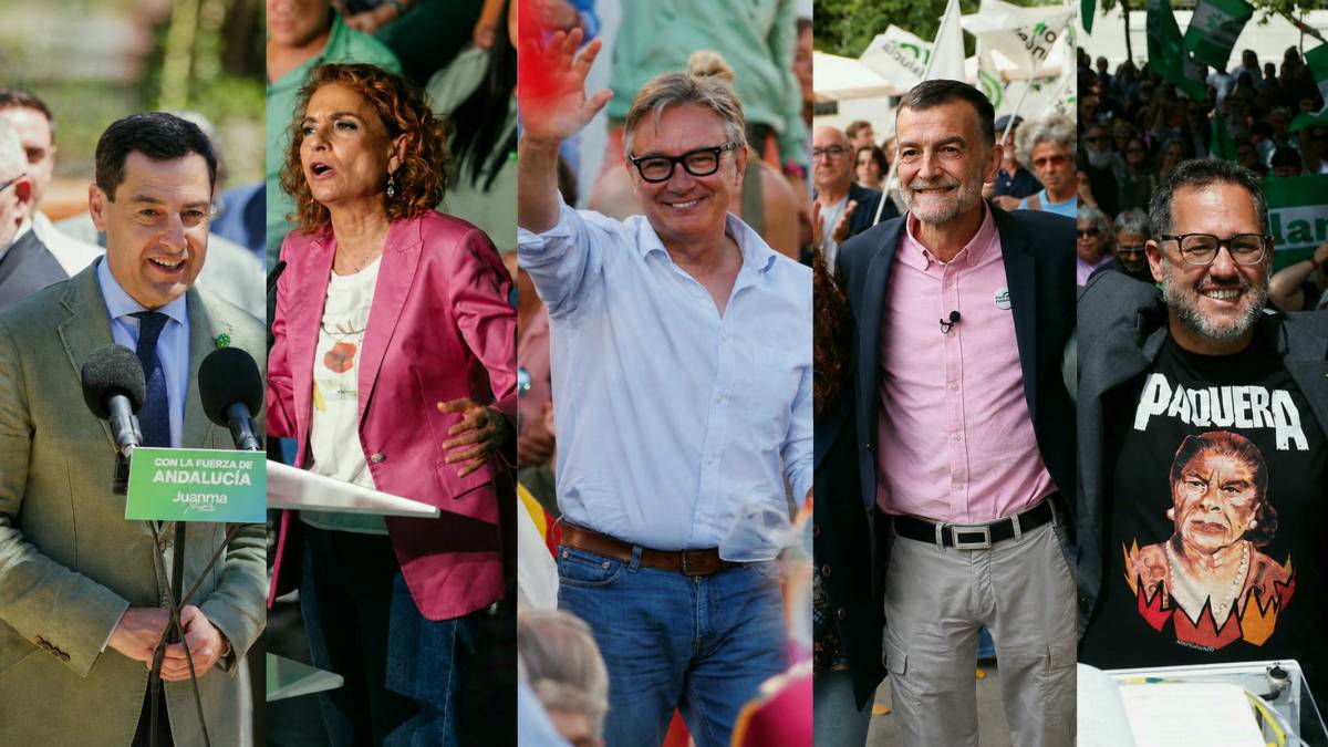 Cierre de campaña andaluza: asisten Pedro Sánchez y Santiago Abascal, hay 