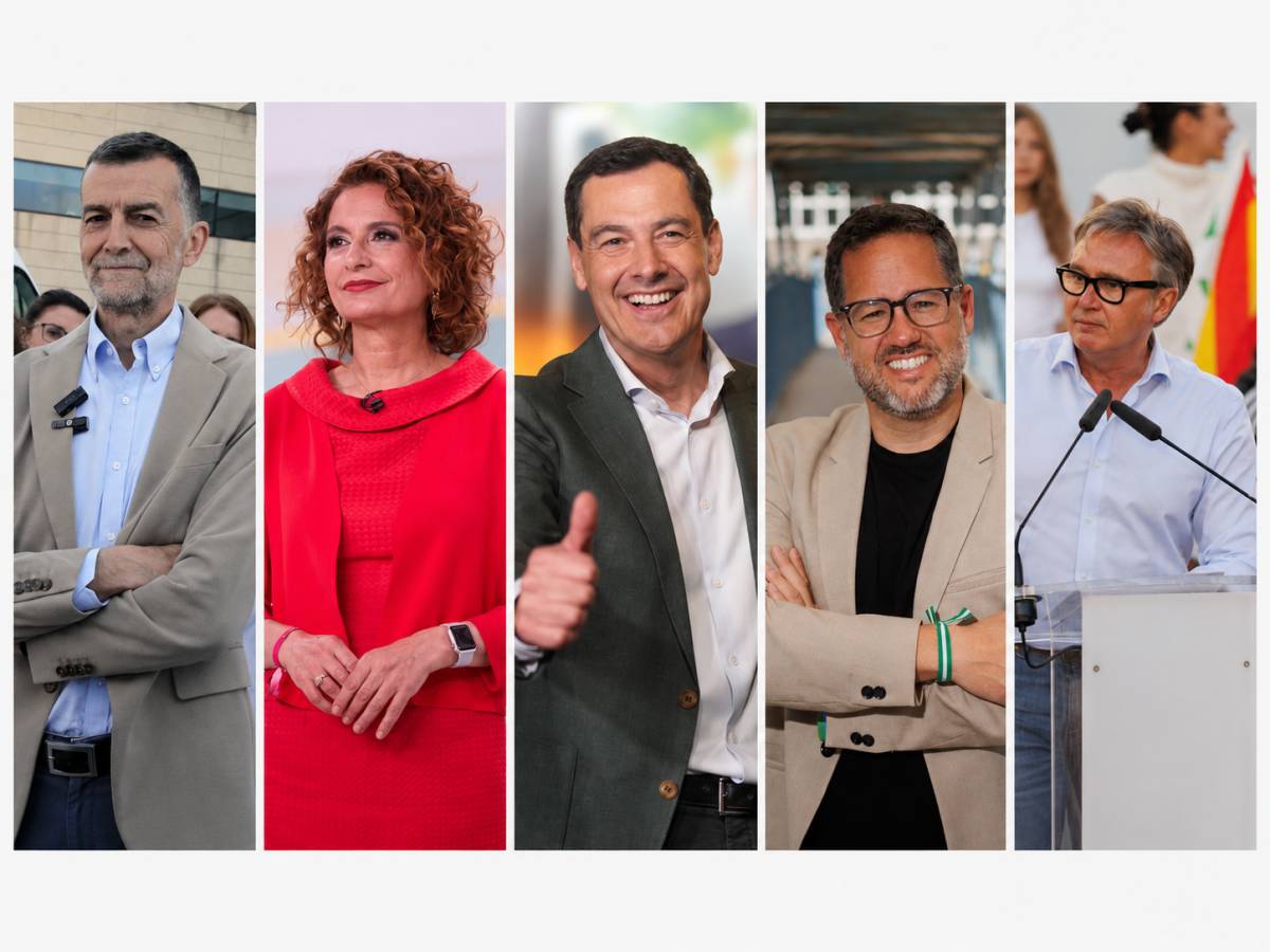 6,8 millones de andaluces deciden este 17M el futuro de Andalucía: dónde votarán Moreno, Montero y el resto de candidatos