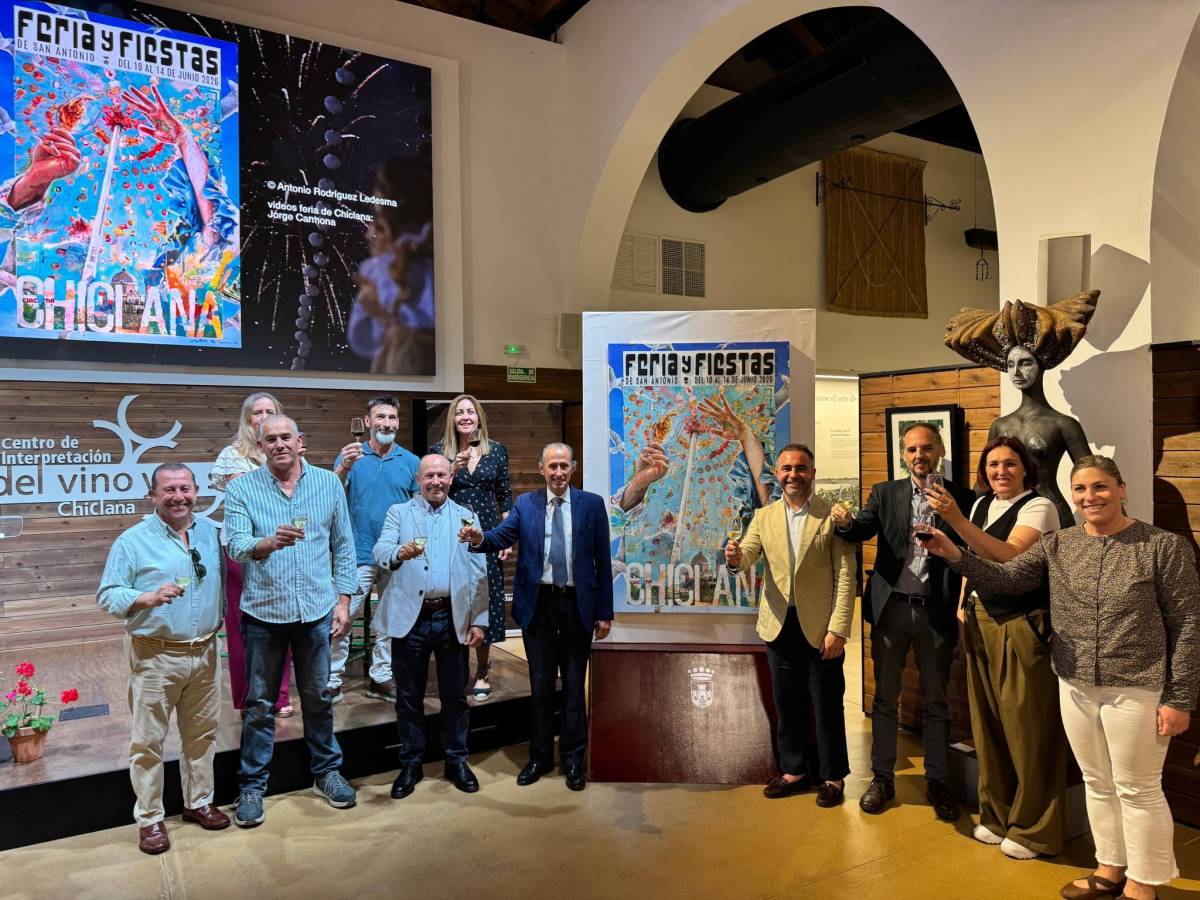 Chiclana presenta el cartel de la Feria de San Antonio 2026: nuevo alumbrado y fiesta por los 150 años como ciudad