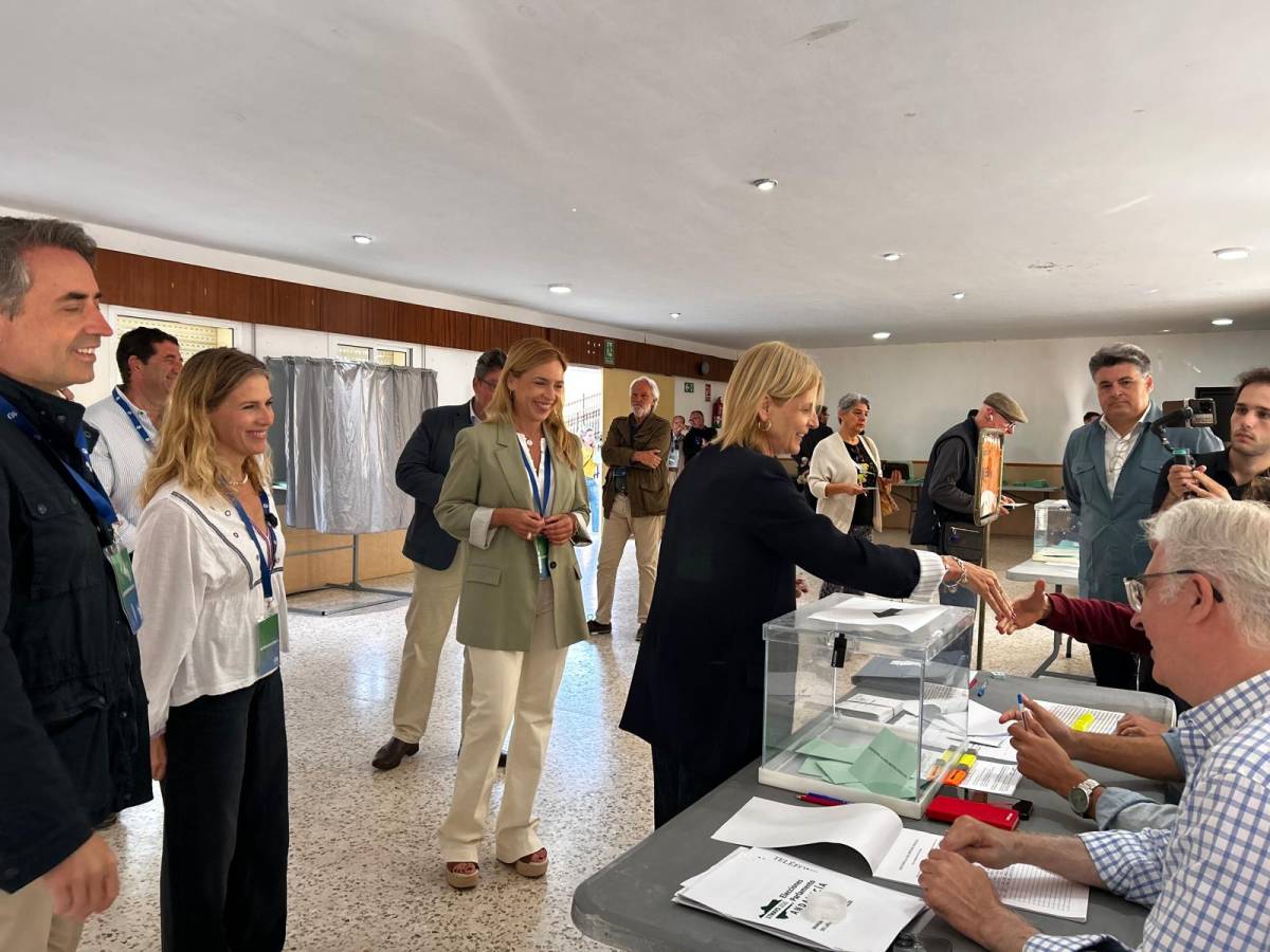 El 100% de las mesas de Jerez, constituidas sin incidencias: Pelayo pide a los jerezanos que 