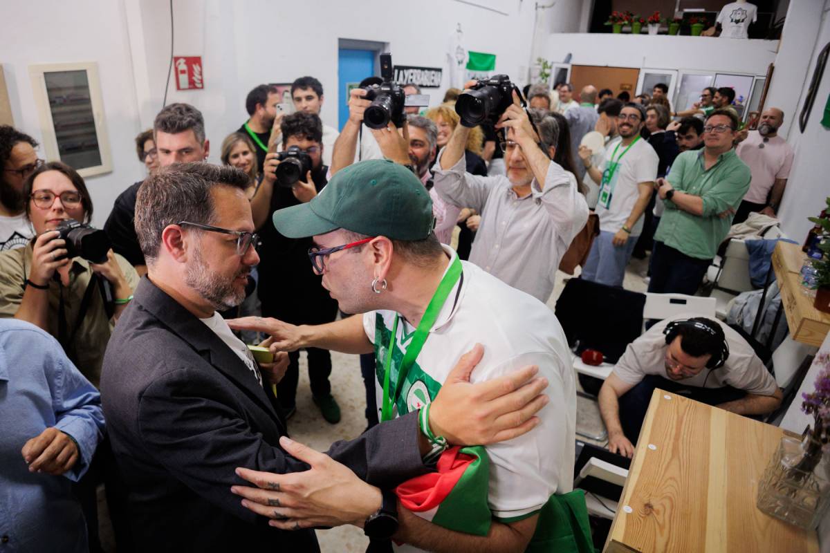 José Ignacio, de Adelante Andalucía.  - MANU GARCÍA