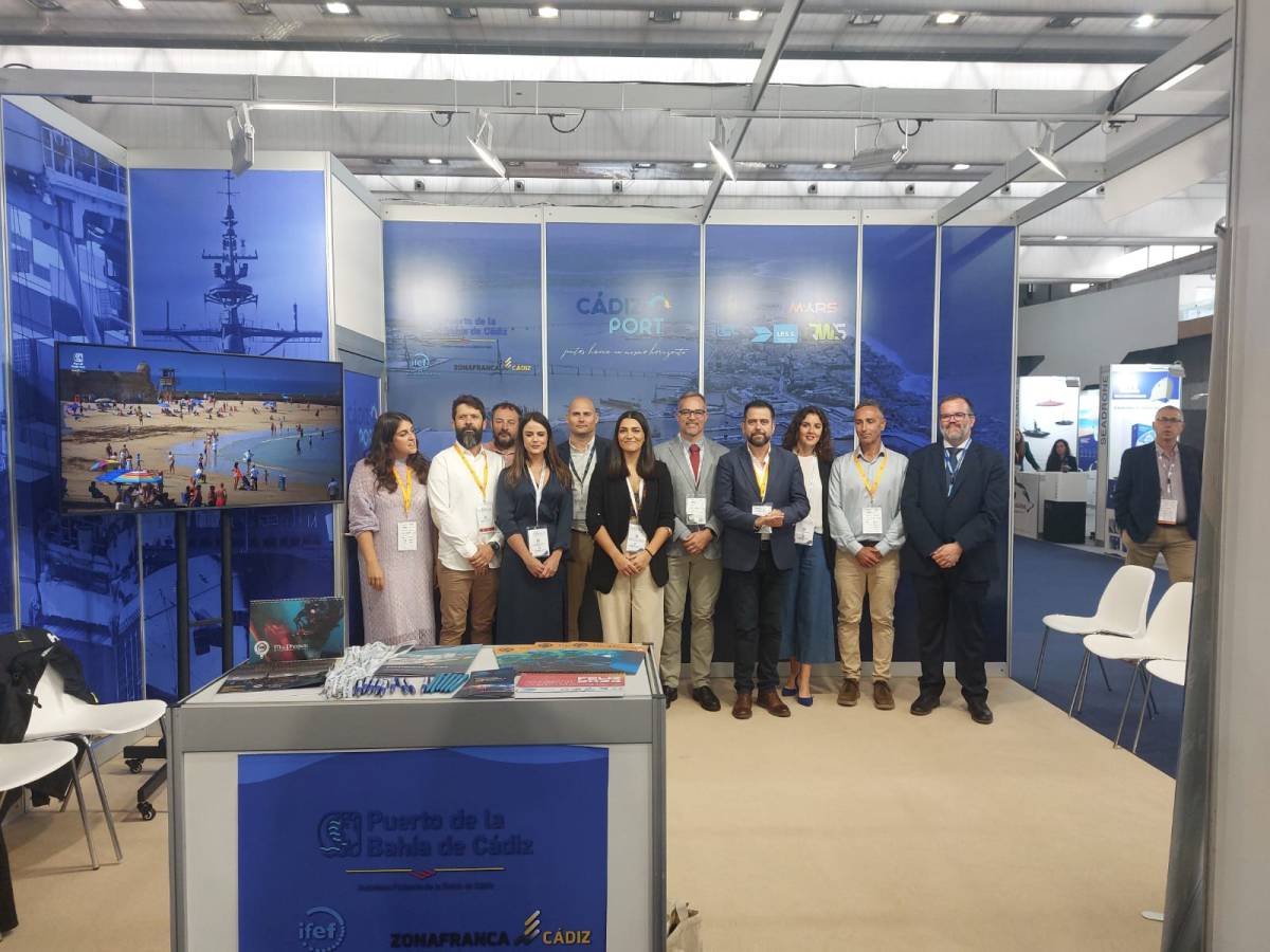 El potencial de cinco startups de la Zona Franca de Cádiz llega al gran escaparate de la industria naval en Vigo