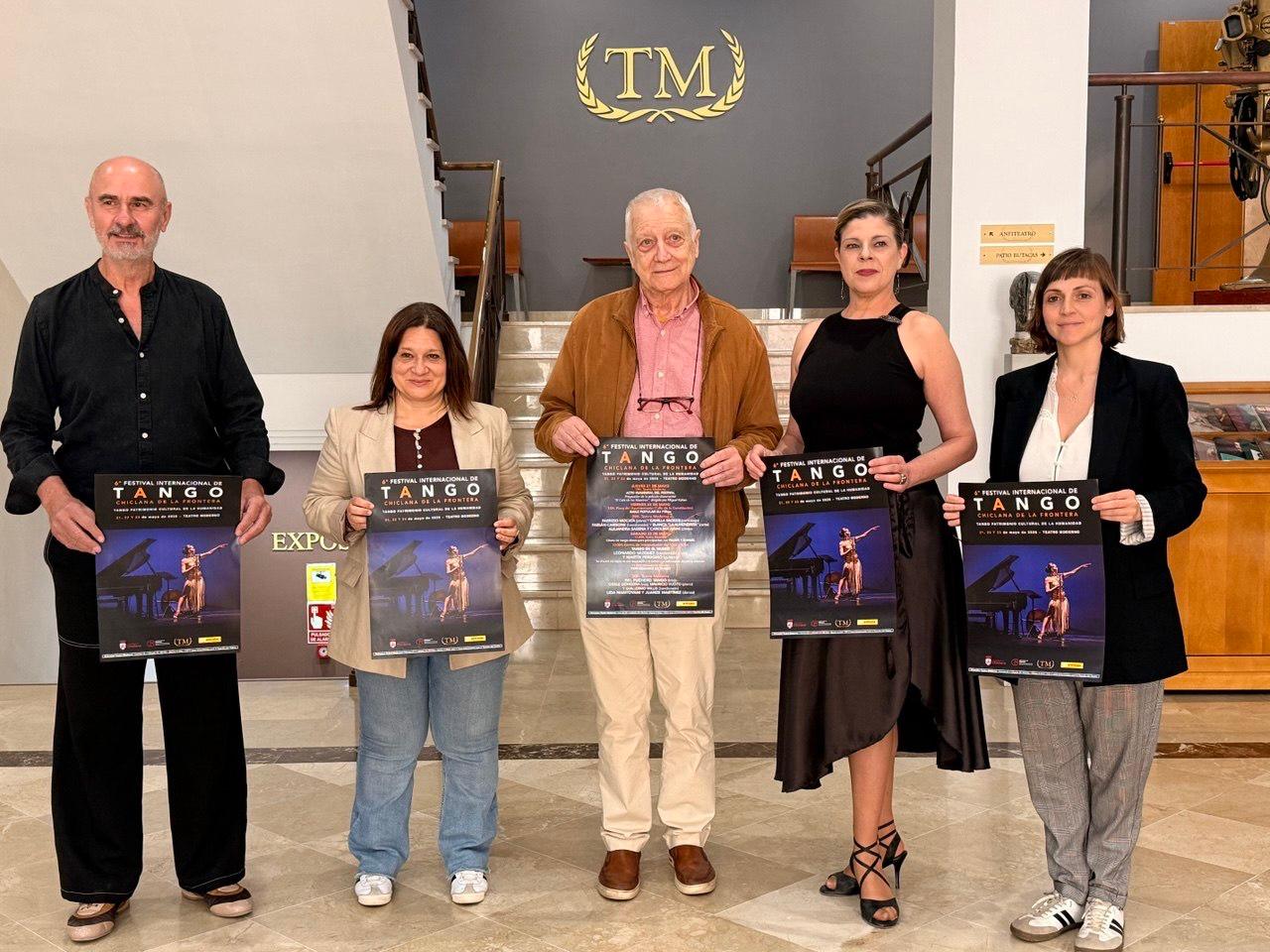 Presentación del Festival Internacional de Tango en Chiclana.