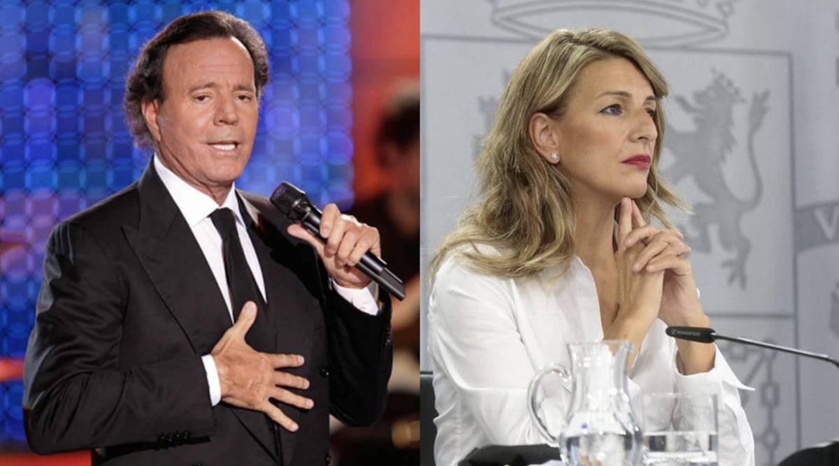 Yolanda Díaz se niega a retractarse y Julio Iglesias la demandará en el Supremo por injurias y calumnias