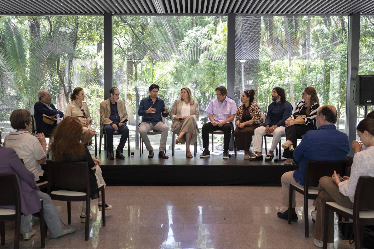 Presentación de los espectáculos de la Bienal de Flamenco de Sevilla en el Teatro Lope de Vega.