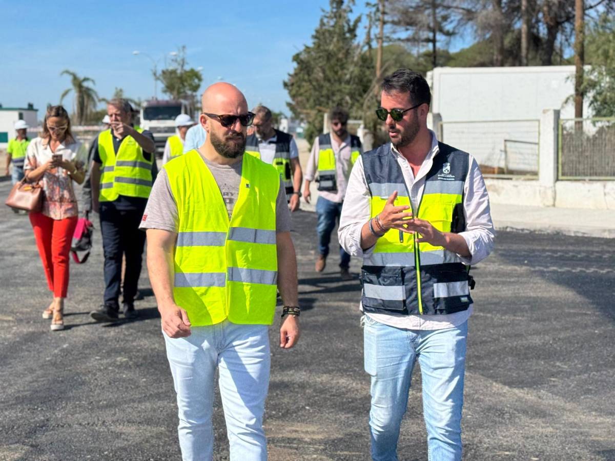 Llegan las esperadas intervenciones en la barriada que sufre las obras del tanque de tormentas en El Puerto