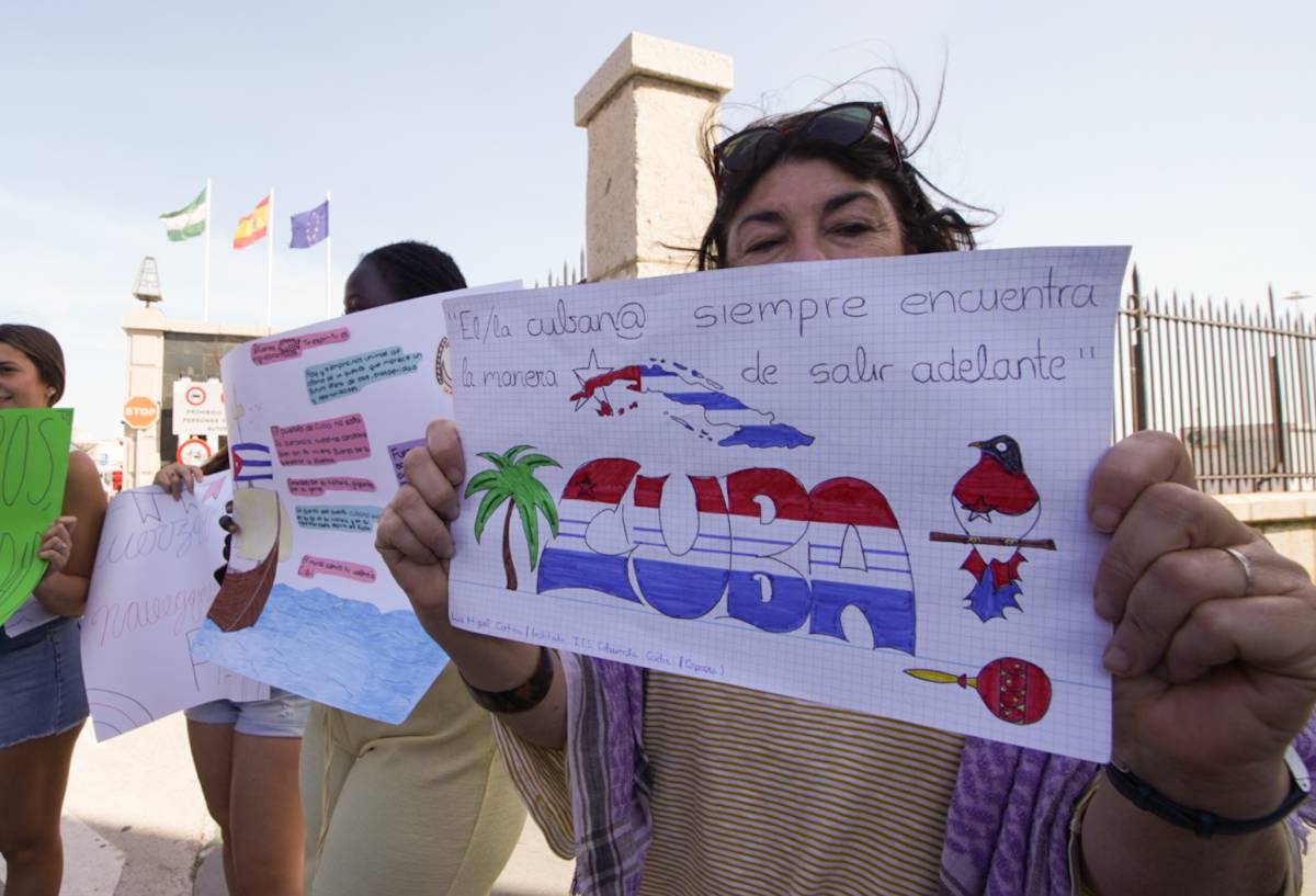 Flotilla de Cuba en Cádiz 