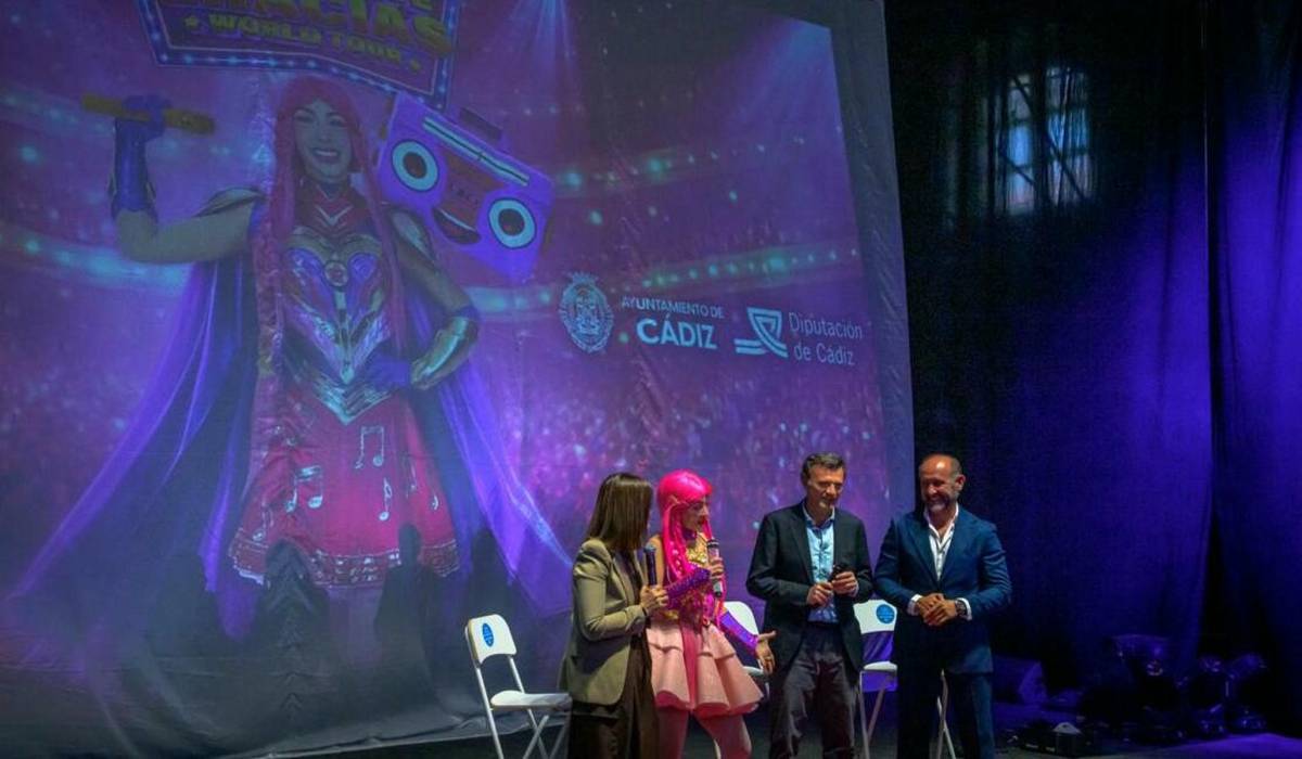 `Millones de gracias World Tour`, durante su presentación oficial en Cádiz - `Millones de gracias World Tour`, durante su presentación oficial en Cádiz