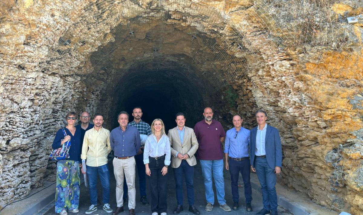 De tren histórico a ruta sostenible: Alcalá rescata un túnel ferroviario de 1873