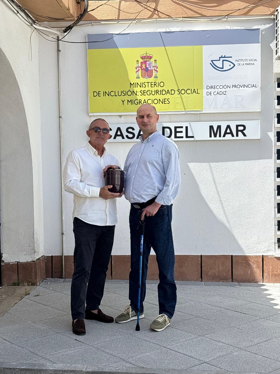 Las cenizas, tras ser recuperadas. - Las cenizas, tras ser recuperadas.