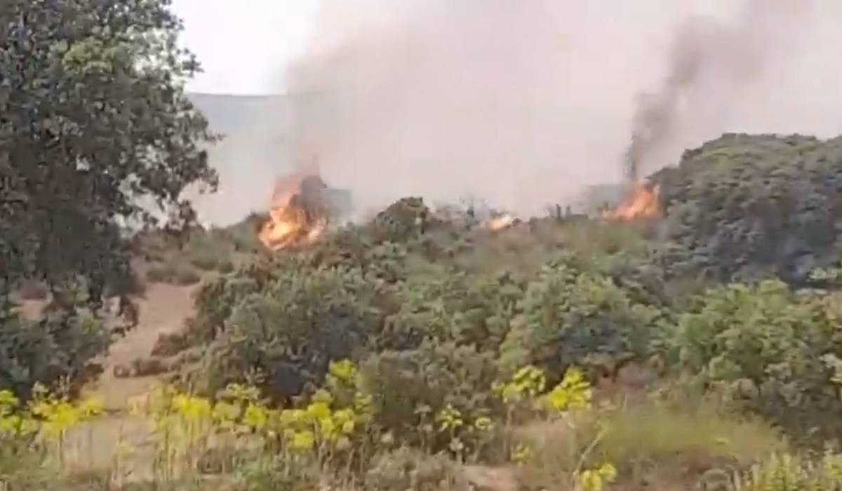 El riesgo de incendios vuelve a Andalucía: calor, varios fuegos en activo y llamada a la prudencia