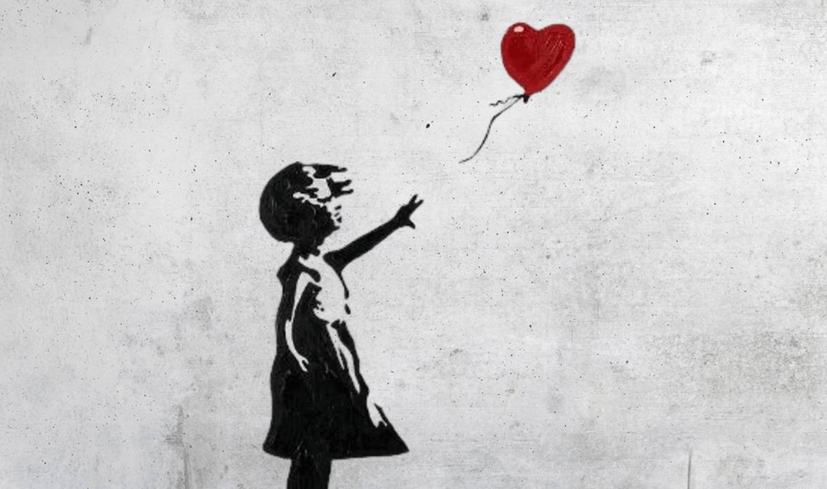 Una niña, un globo y más de 15 millones: el cuadro más icónico de Banksy bate récords al venderse en ocho minutos